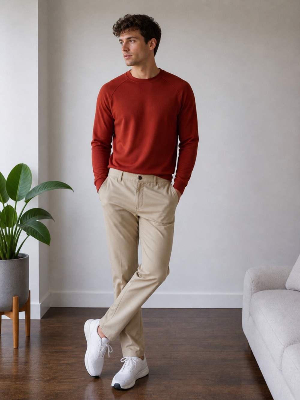 lululemon athletica Men's Khaki Chino Pants - Tan